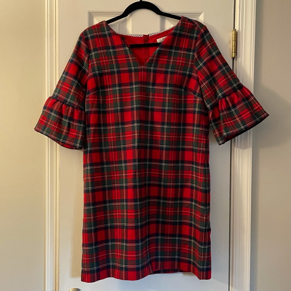 Vineyard Vines Plaid Holiday Dress